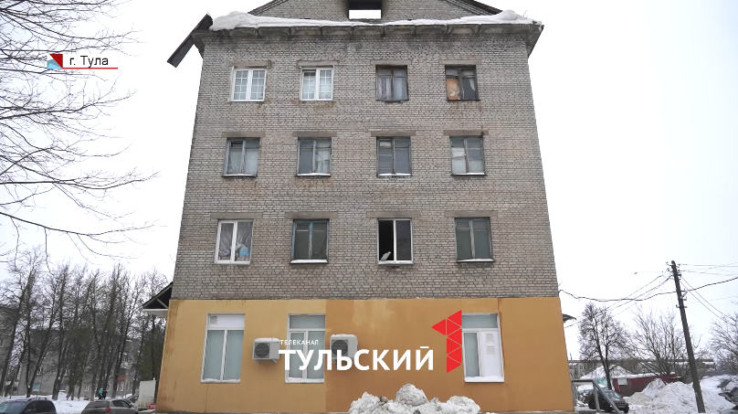 Сгоревшее общежитие в Ясногорске начнут ремонтировать в марте