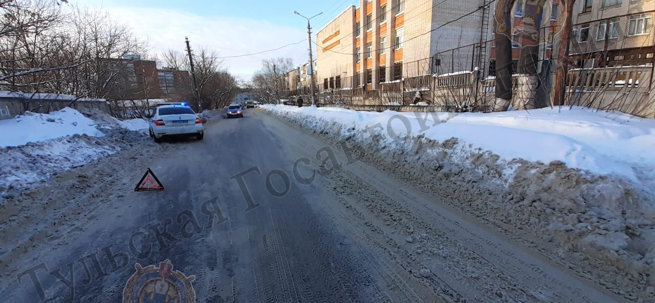 В Туле на улице Сурикова машина сбила 86-летнего пешехода
