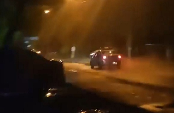 В Донском полицейские устроили ночную погоню за нарушителем