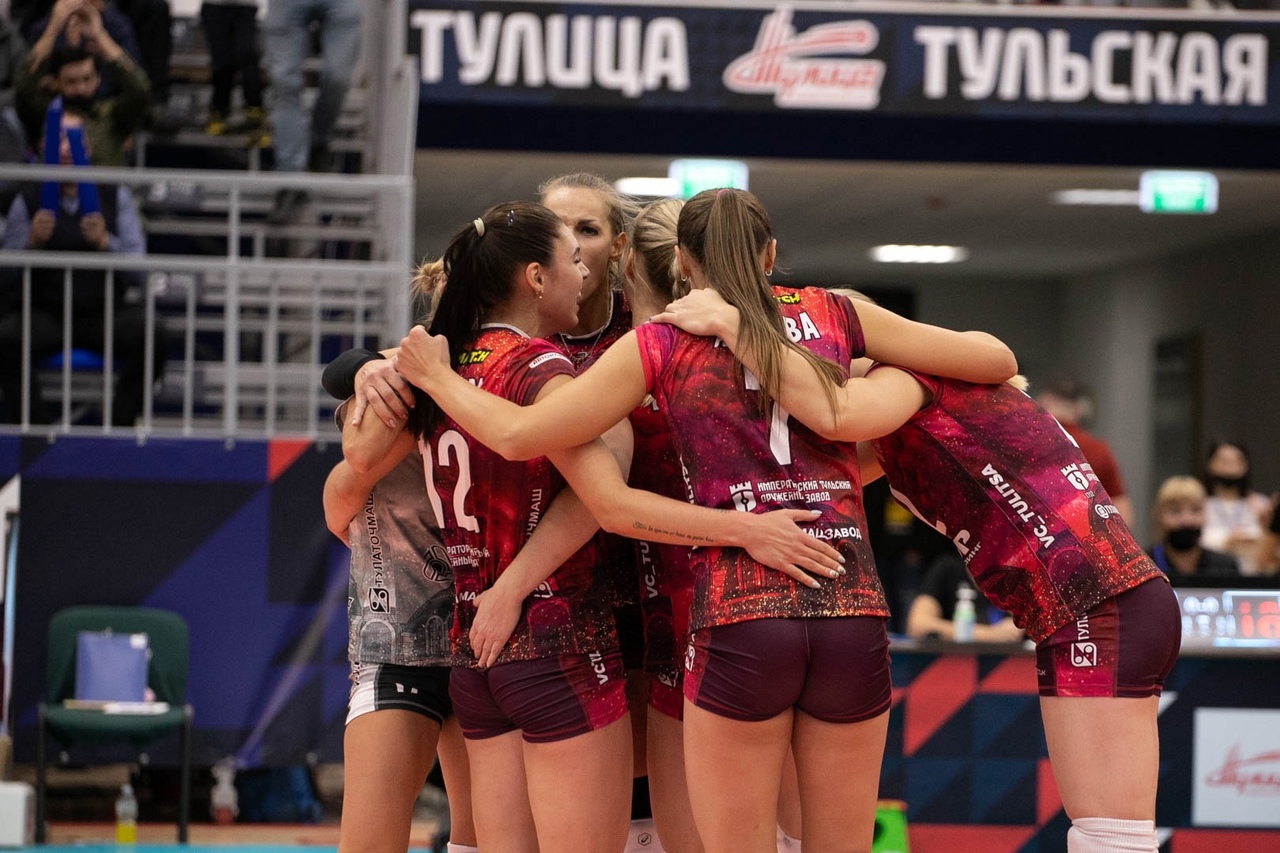 «Тулица» победила «Липецк» в матче 6-го тура женской волейбольной Суперлиги