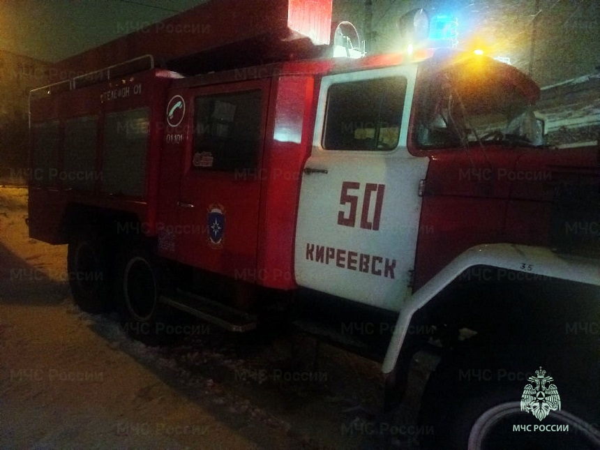 При пожаре в Киреевске 49-летний мужчина получил ожоги кистей