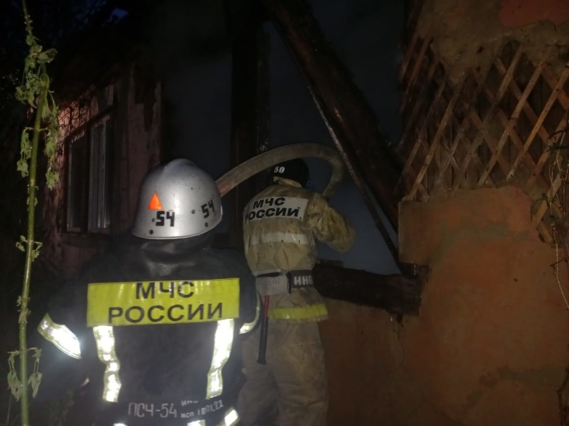 В поселке Бородинский загорелся барак: погиб 64-летний туляк