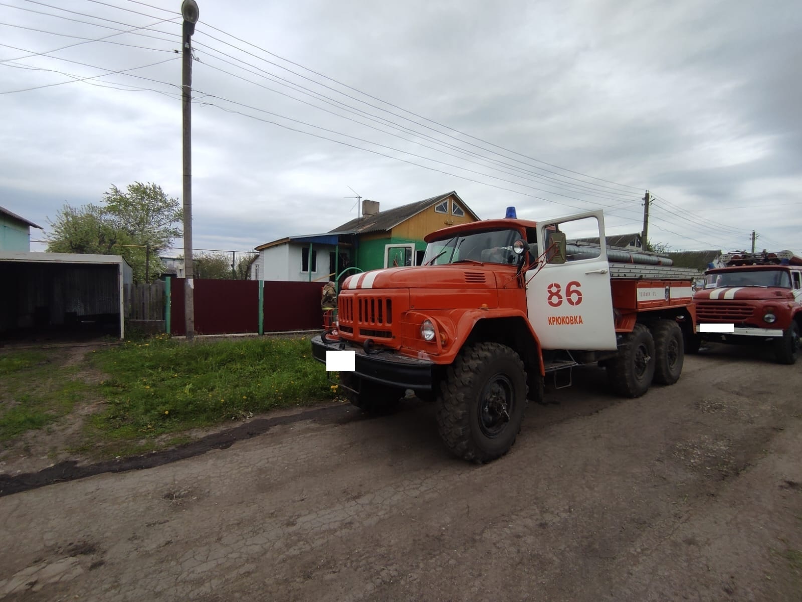 В Тепло-Огаревском районе на пожаре погиб 43-летний мужчина