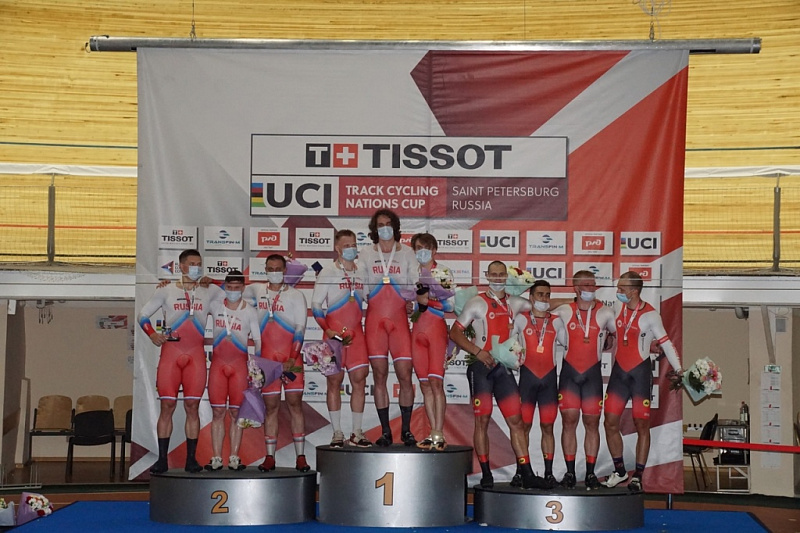 Тульские велосипедисты завоевали "серебро" и "бронзу" на Кубке наций