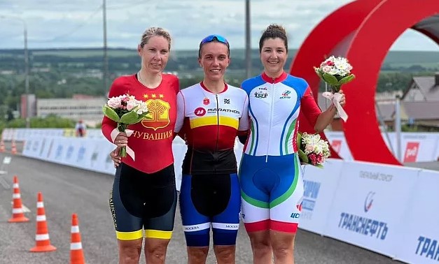 Тульские велогонщицы завоевали медали на Чемпионате России