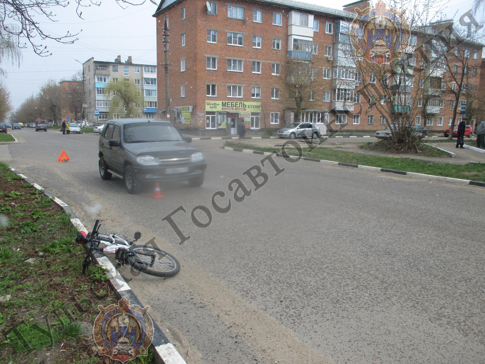 В Ефремове 10-летний велосипедист попал под колеса автомобиля - Новости  Тулы и области - 1tulatv