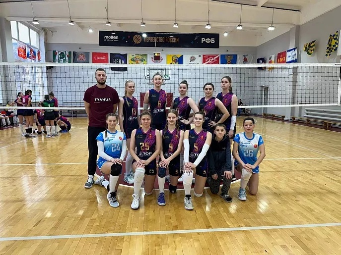Тулячки вошли в топ-5 на первенстве России по волейболу