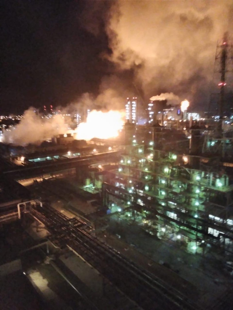 Последствия пожара на АО «НАК» Азот» в Новомосковске: угрозы жизни и здоровью граждан нет