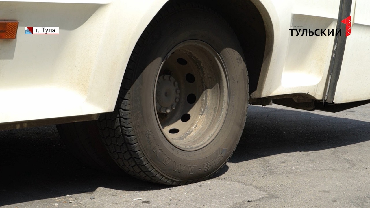 Разные колеса и неисправные тормоза: общественный транспорт в Туле проверили правоохранители