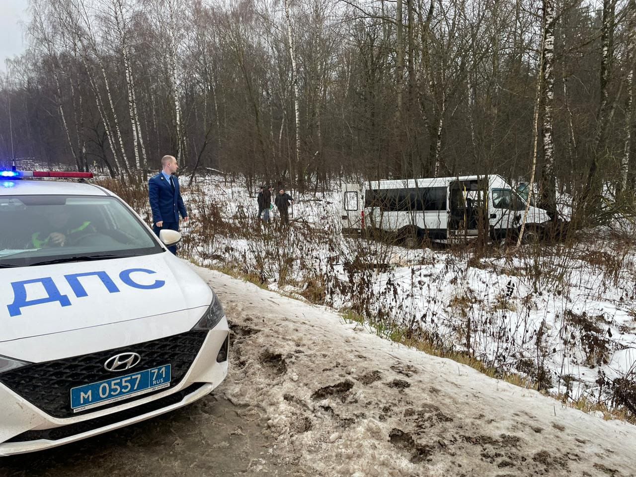 Под Алексином пассажирский автобус попал в ДТП: прокуратура начала проверку  - Новости Тулы и области - 1tulatv