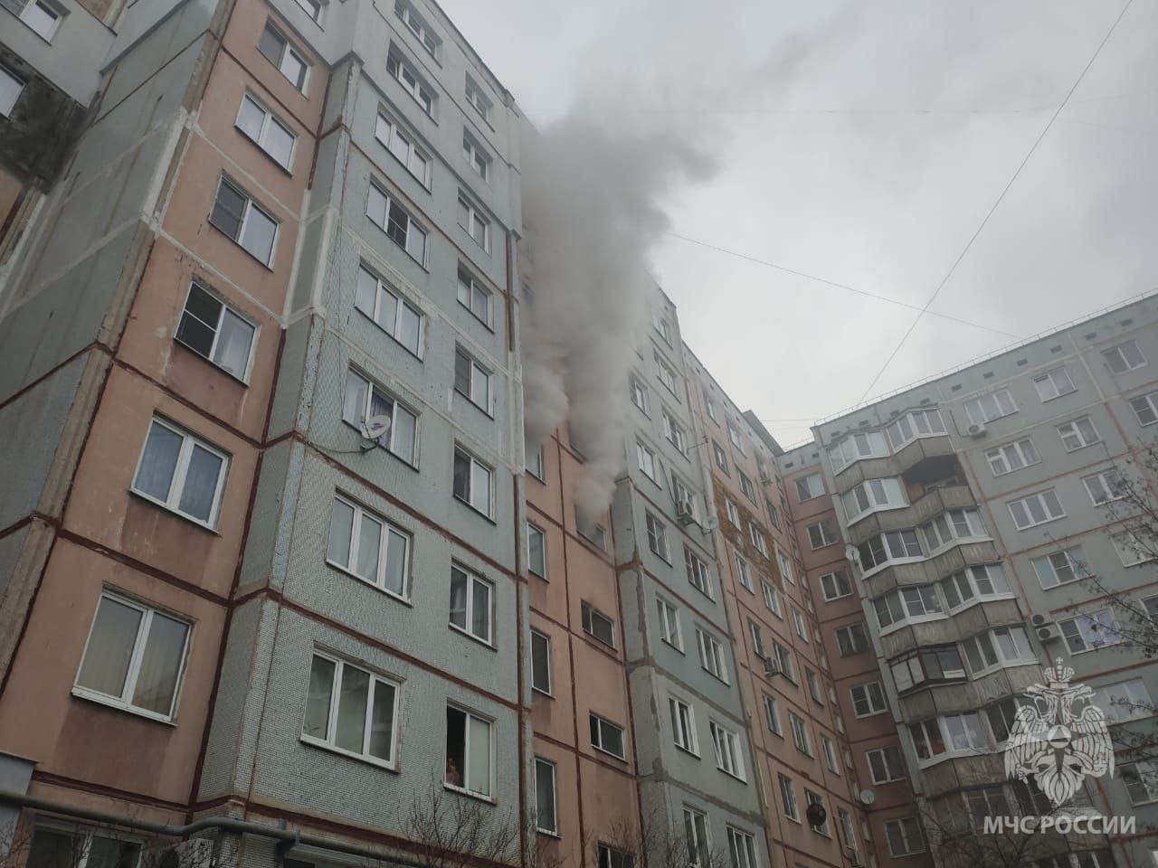 На улице Луначарского в Туле загорелась многоэтажка: погиб мужчина -  Новости Тулы и области - 1tulatv