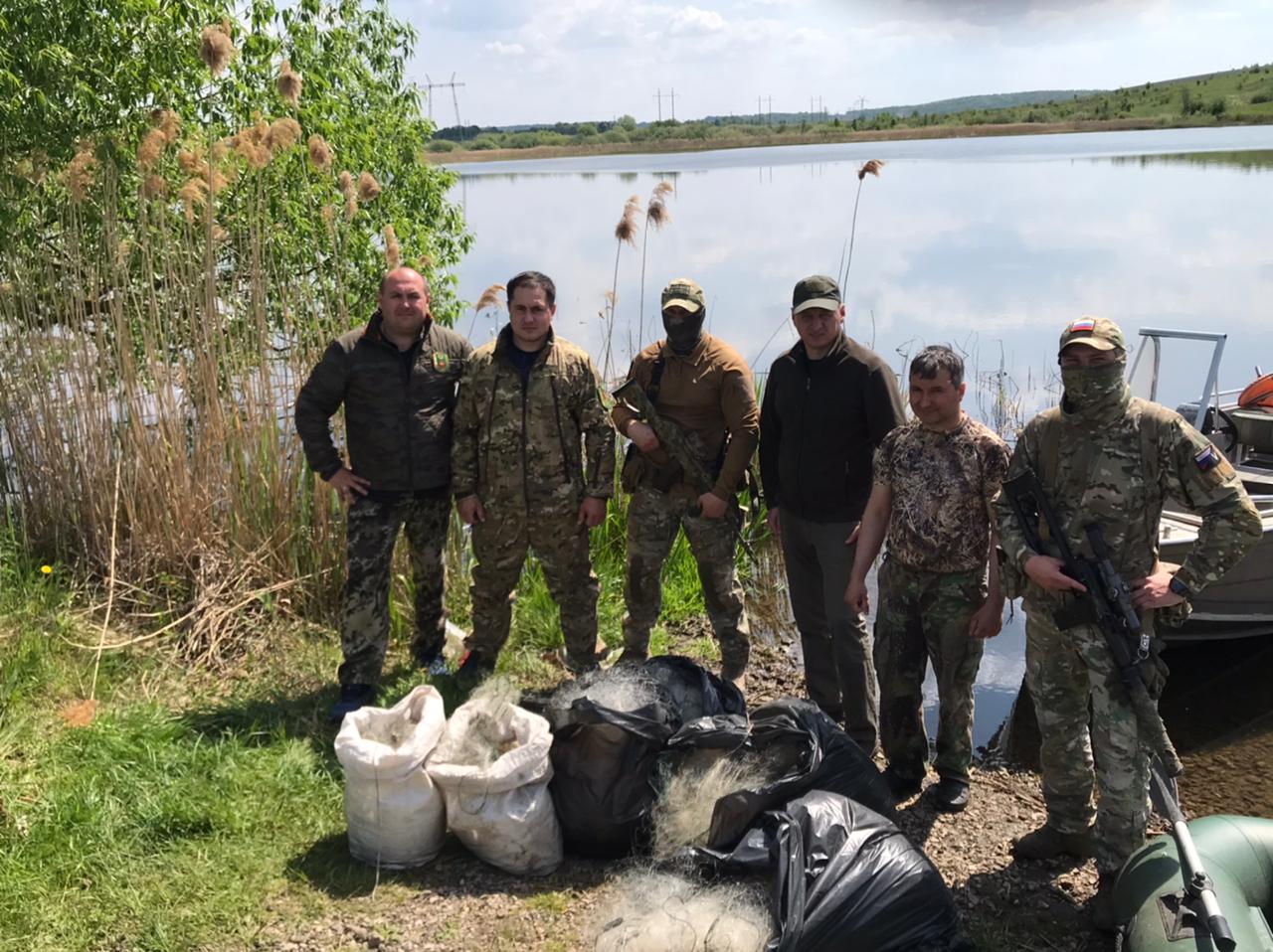 На Щекинском водохранилище в Советске поймали браконьеров