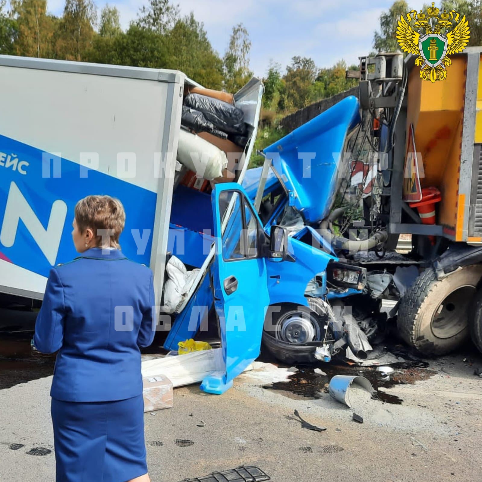 Прокуратура начала проверку по факту смертельного ДТП на трассе М-2 в  Тульской области - Новости Тулы и области - 1tulatv