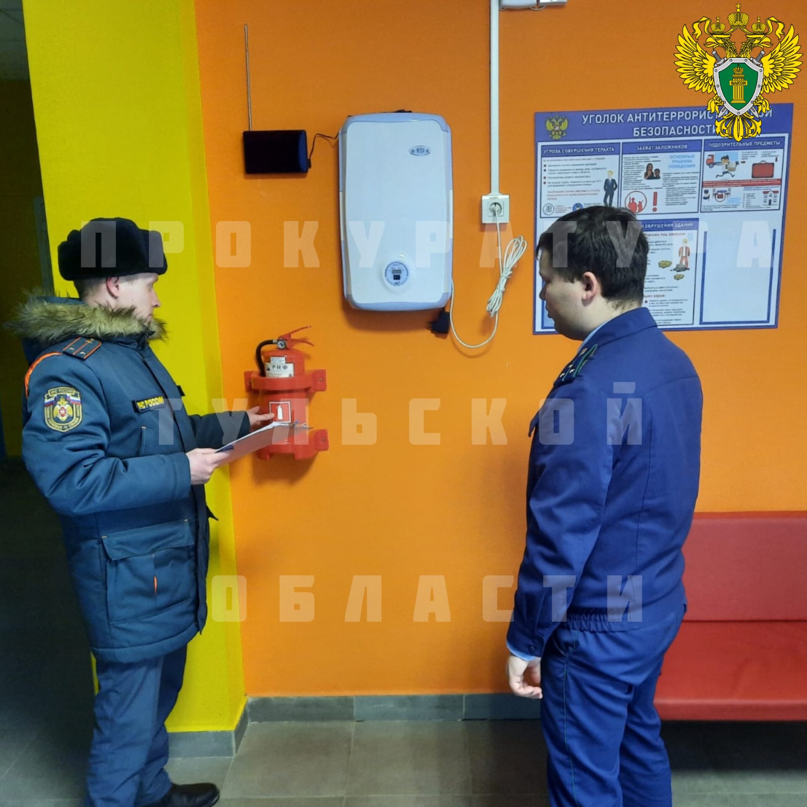 В плавском «Центре культуры и досуга» нашли нарушения противопожарной безопасности