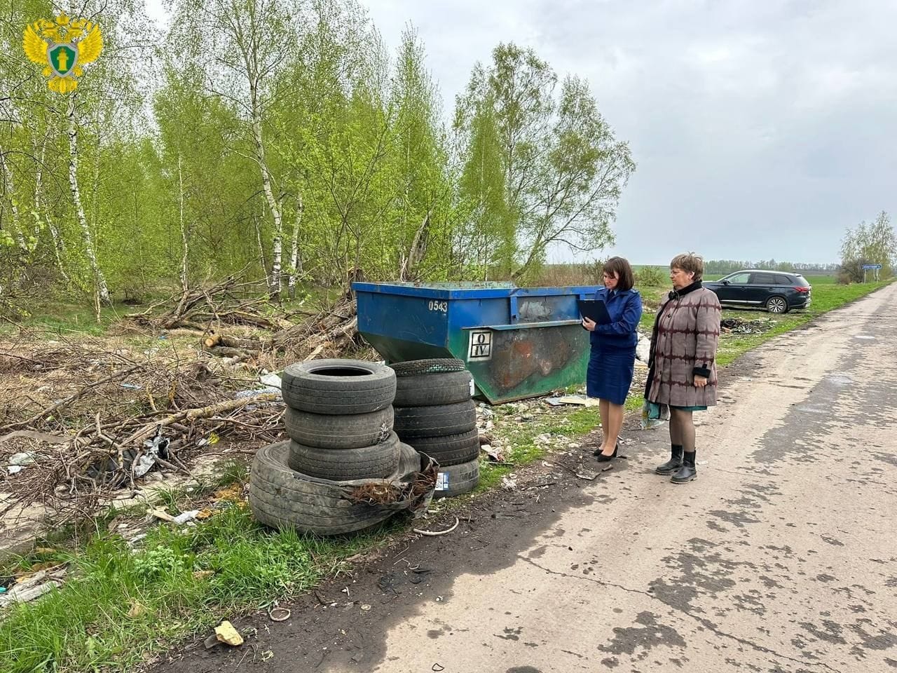 Прокуратура обязала администрацию Щекинского района убрать незаконную мусорку