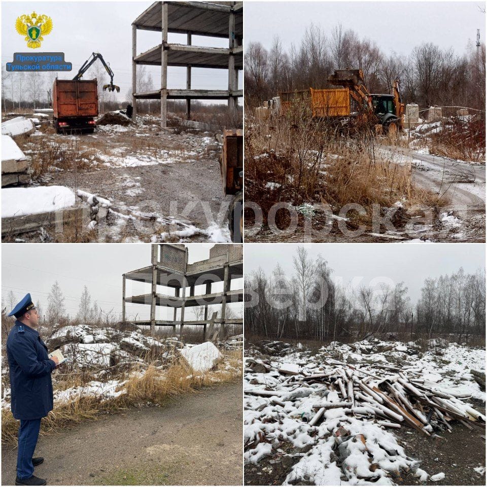 Под Суворовом обнаружили несанкционированную свалку