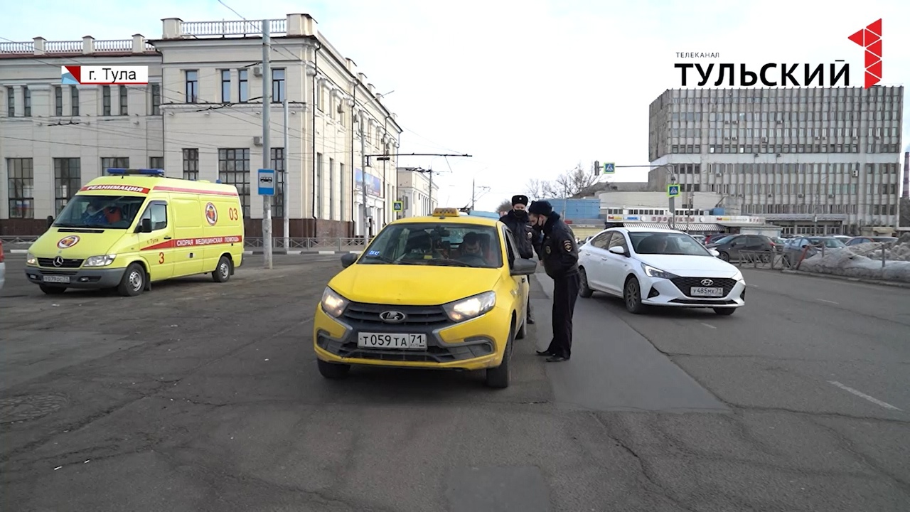 Сотрудники ГИБДД проверили тульских водителей на трезвость