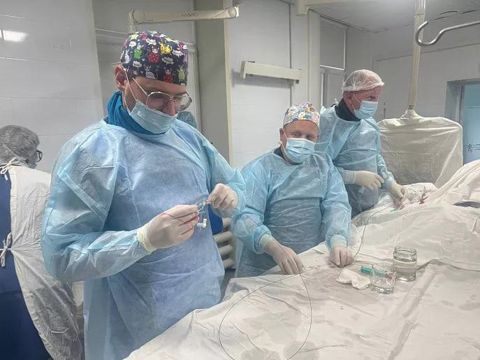 Тульские врачи провели высокотехнологичные операции на сосудах