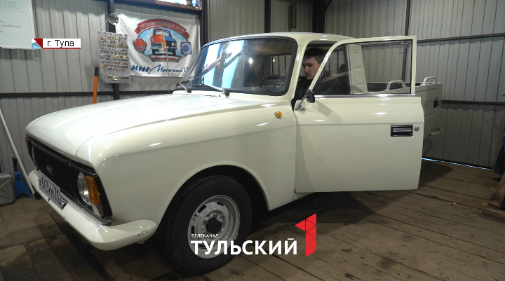 Туляки восстановили 60-летний советский автомобиль ИЖ