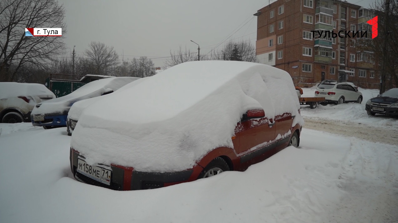 В Тульской области выпало 20 сантиметров снега: как жители справлялись с непогодой