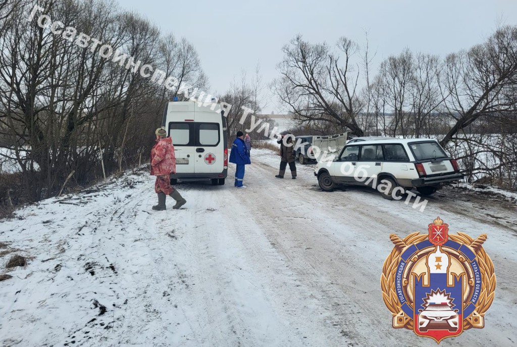 В Узловой 49-летний пьяный водитель устроил массовое ДТП