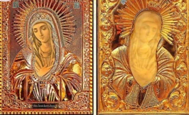 В Тульскую область привезут чудотворную мироточивую икону Божией Матери