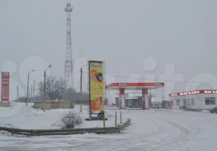 На трассе М-2 "Крым" под Тулой выставили на продажу АЗС 