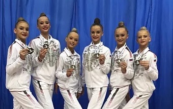 Тульские художественные гимнастки заняли 1 место на Всероссийских соревнованиях